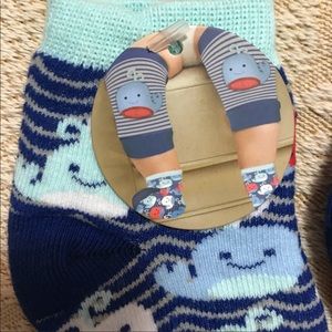 socks and knee pads nwt